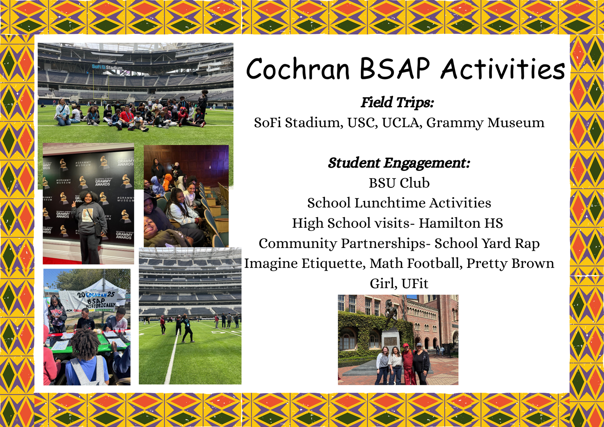 BSAP Activities