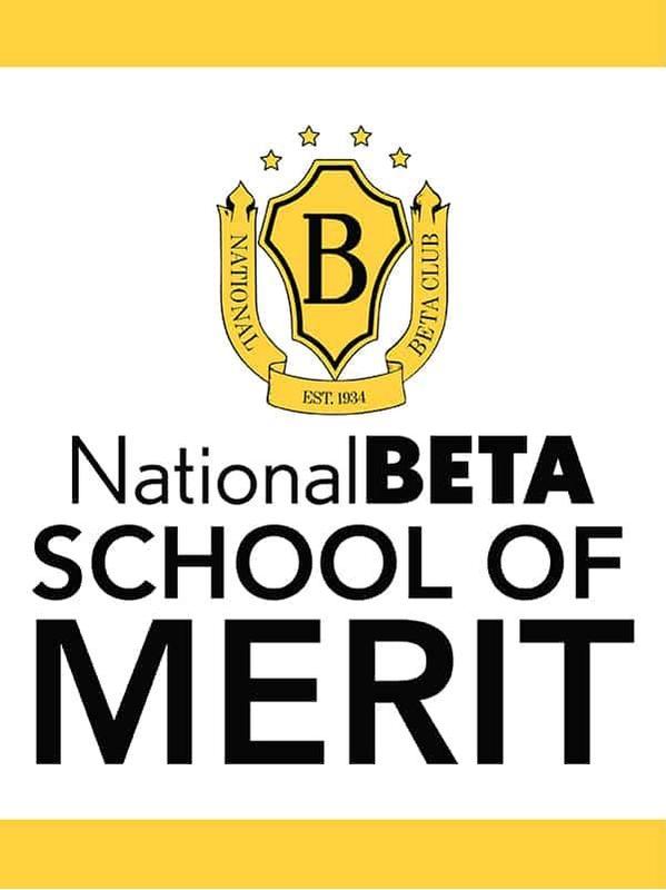 National BETA School of Merit Logo