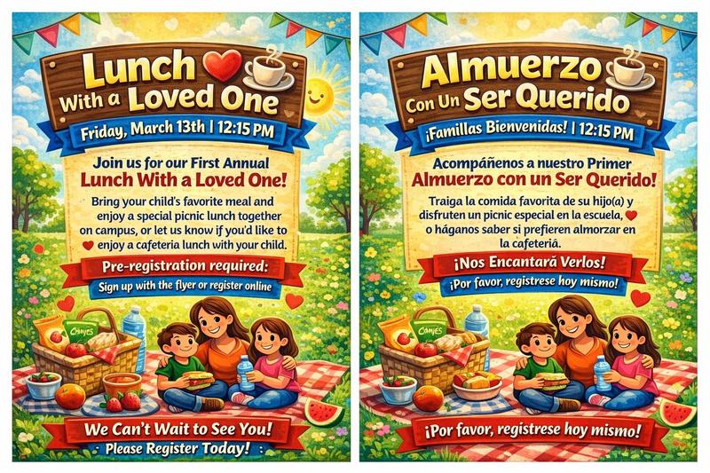 Lunch with a Love One/Almuerzo con un ser querido Featured Photo