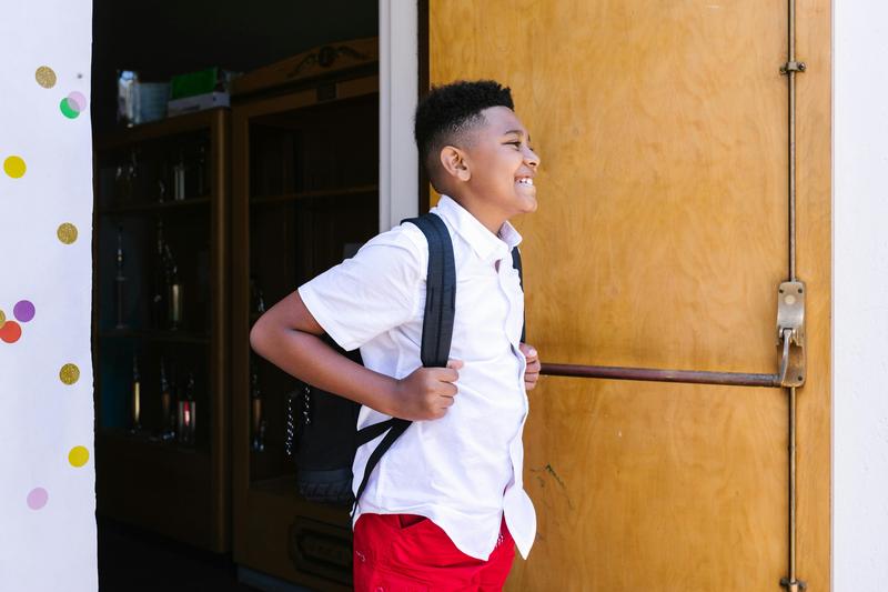 smiling student