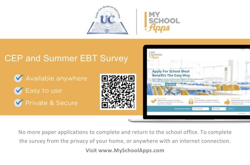 School Lunch Application Card