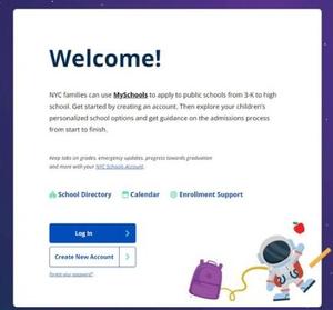 Myschools portal image