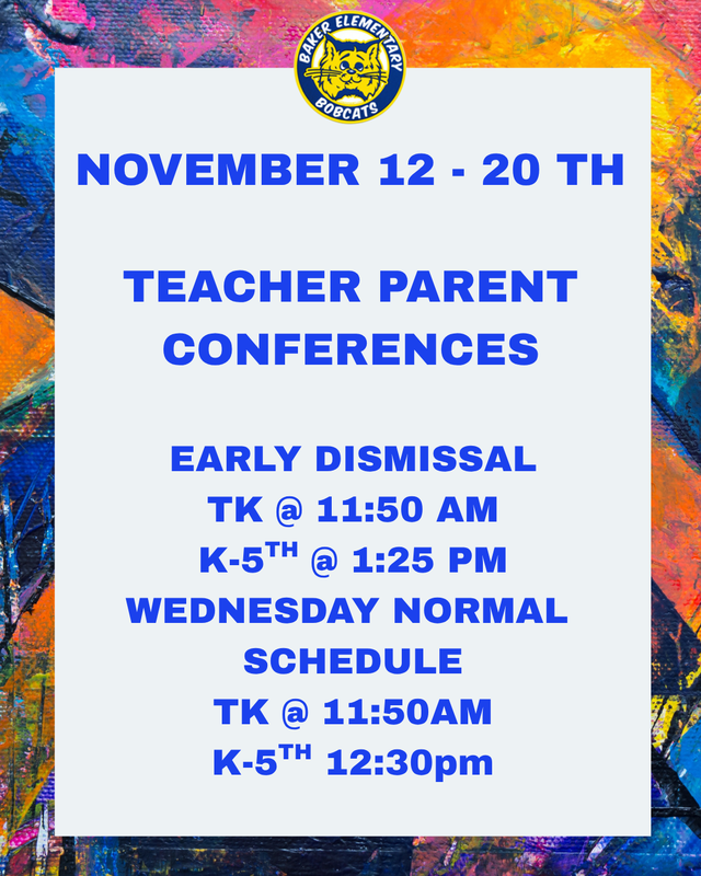 PARENT TEACHER CONFERENCES