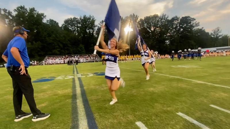 Southeast High School Football Run In