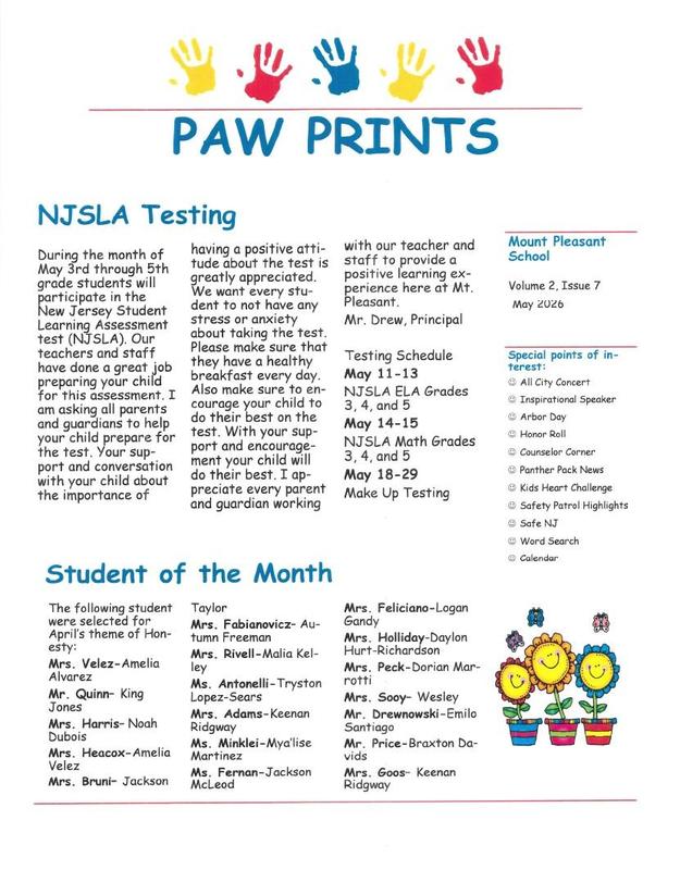 May Paw Prints