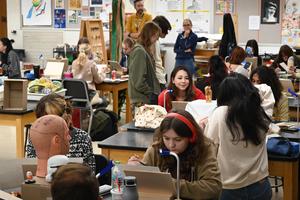 Coal City hosts ICE Art Workshop