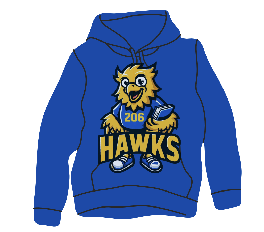 Pullover Hooded Sweatshirt