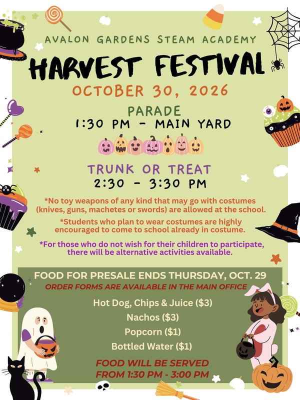 avalon gardens harvest festival
