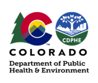 Colorado Department of Public Health and Environment logo