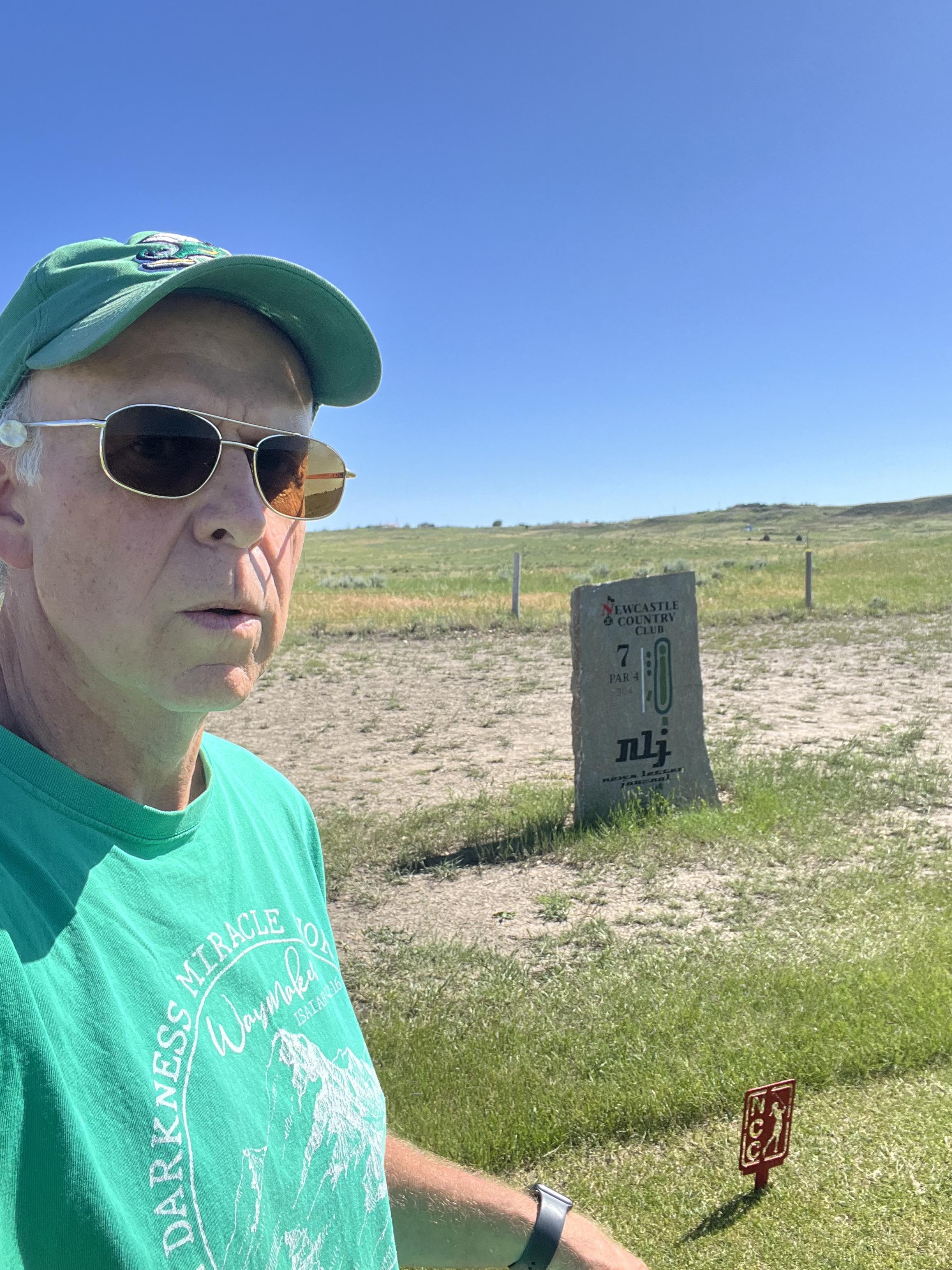 Bob at the golf course.