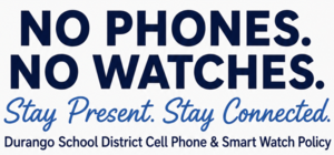 No phones, no watches. Stay present. Stay connected.