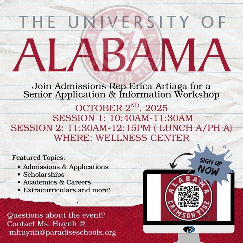 flyer with workshop information