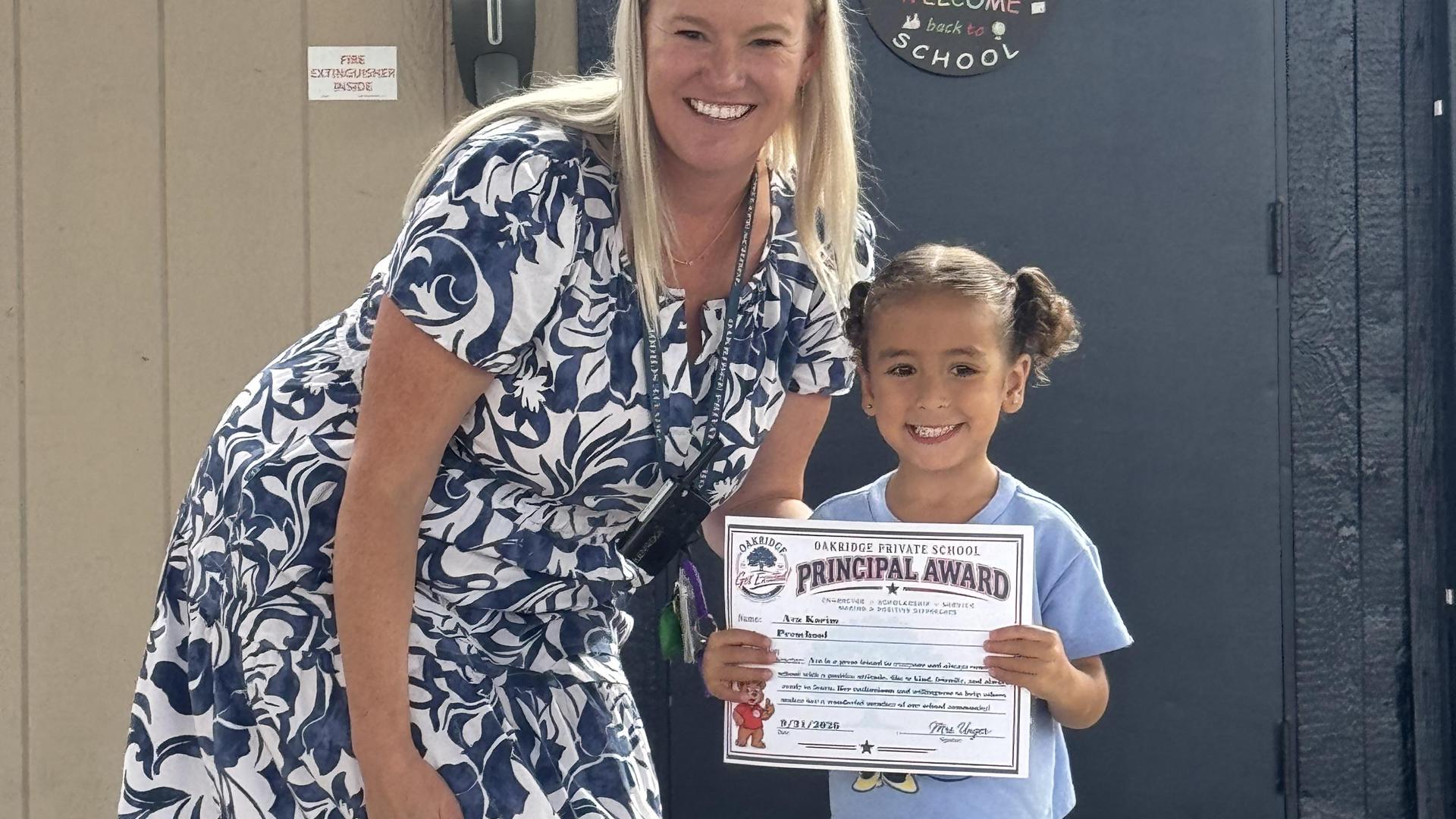 Principal Award
September 21, 2026