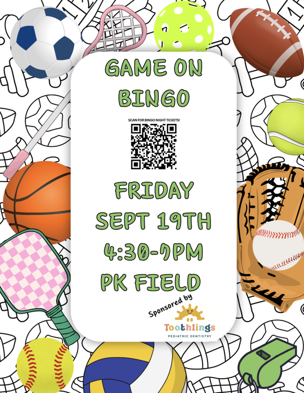 Game on Bingo! on the Pennekamp Field on Friday, Sept. 19 4:30-7 PM Thumbnail Image