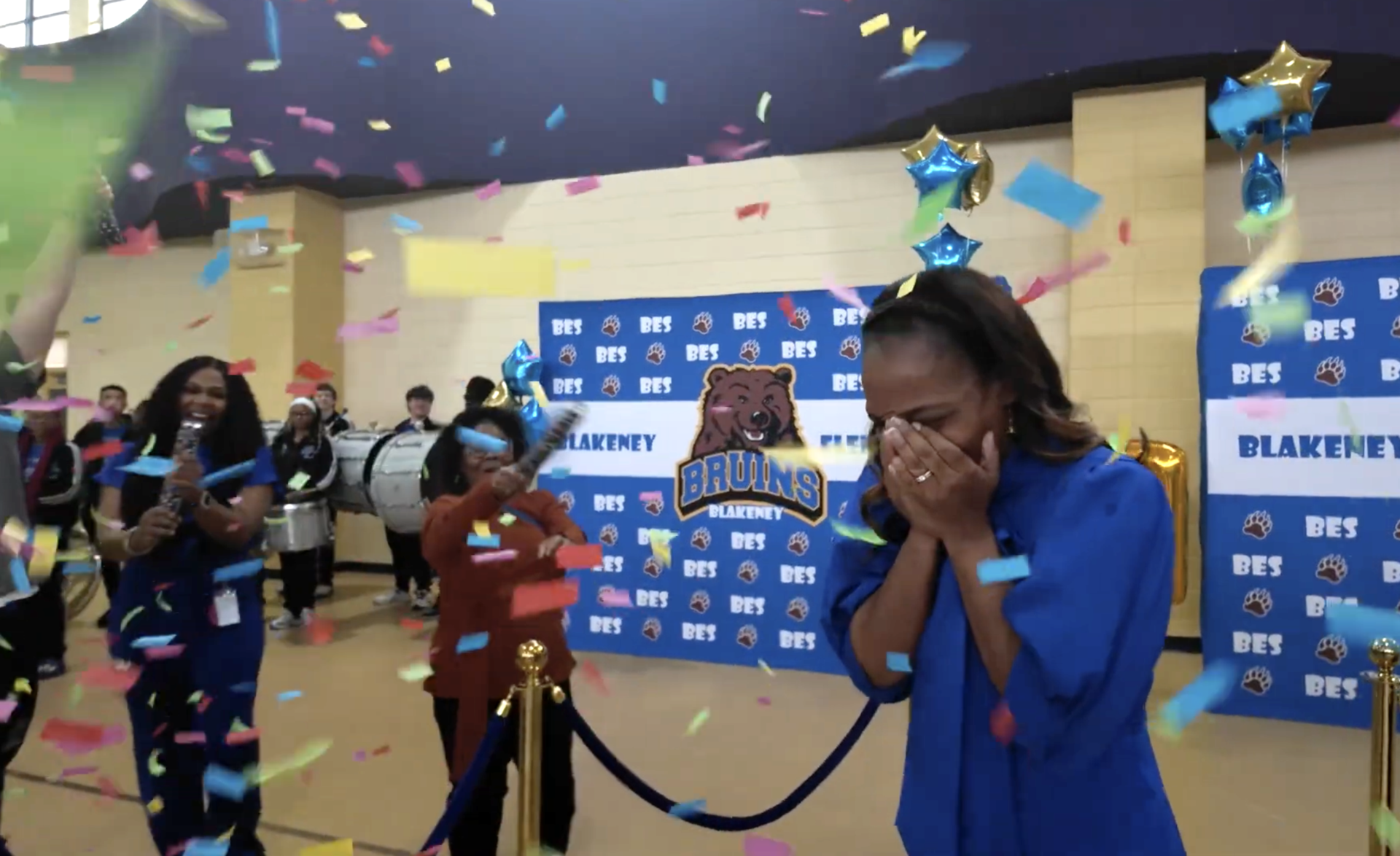 SURPRISE CELEBRATION OF AWARD