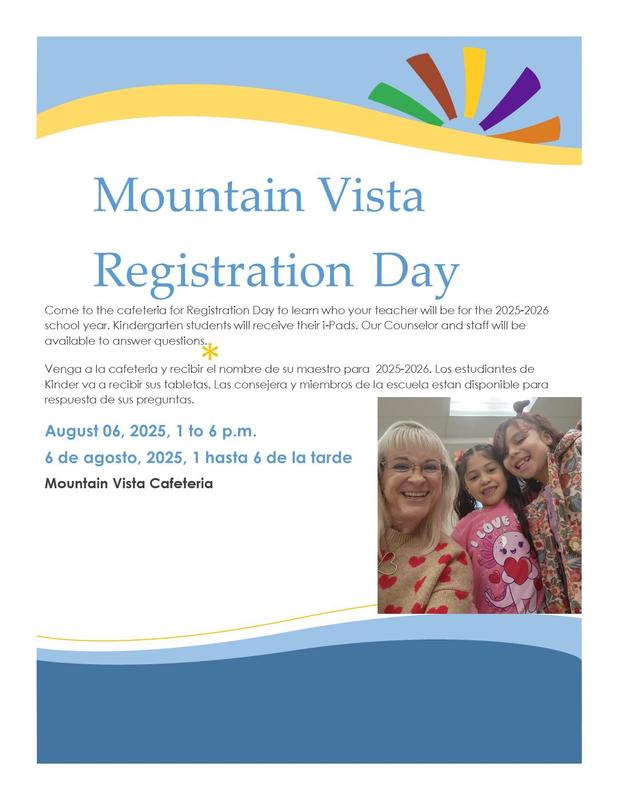 Mountain Vista Registration Day