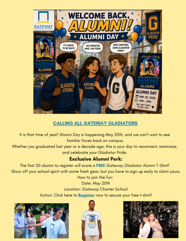 ALUMNI DAY is May 20th! Featured Photo