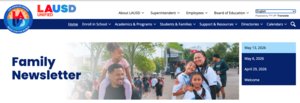 Family News Letter / Boletín Familiar