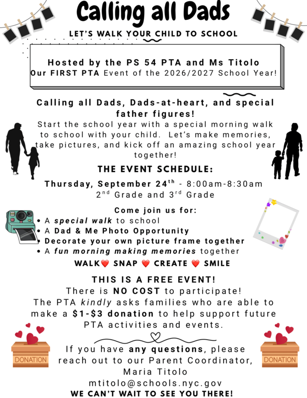 Information about Father drop off