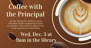 Coffee with the Principal