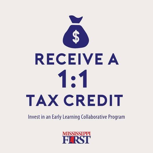 Will you owe MS State Tax??? Donate that amount to the Pass Christian Early Learning Collaborative and receive a 1:1 Tax Credit!