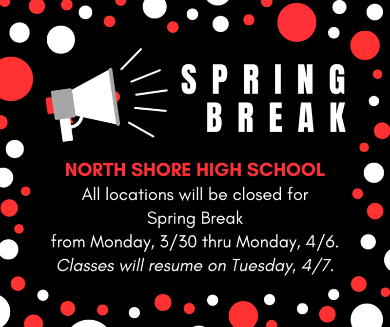 Spring Break is Monday, March 30 thru Monday, April 6 Featured Photo