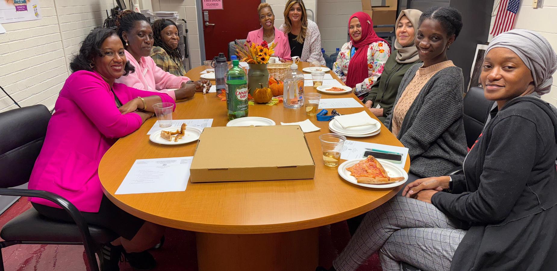 Chat & chew with new staff