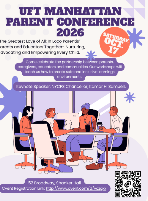 The Greatest Love of All: UFT Manhattan Parent Conference 2026 Featured Photo