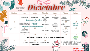December Calendar Spanish