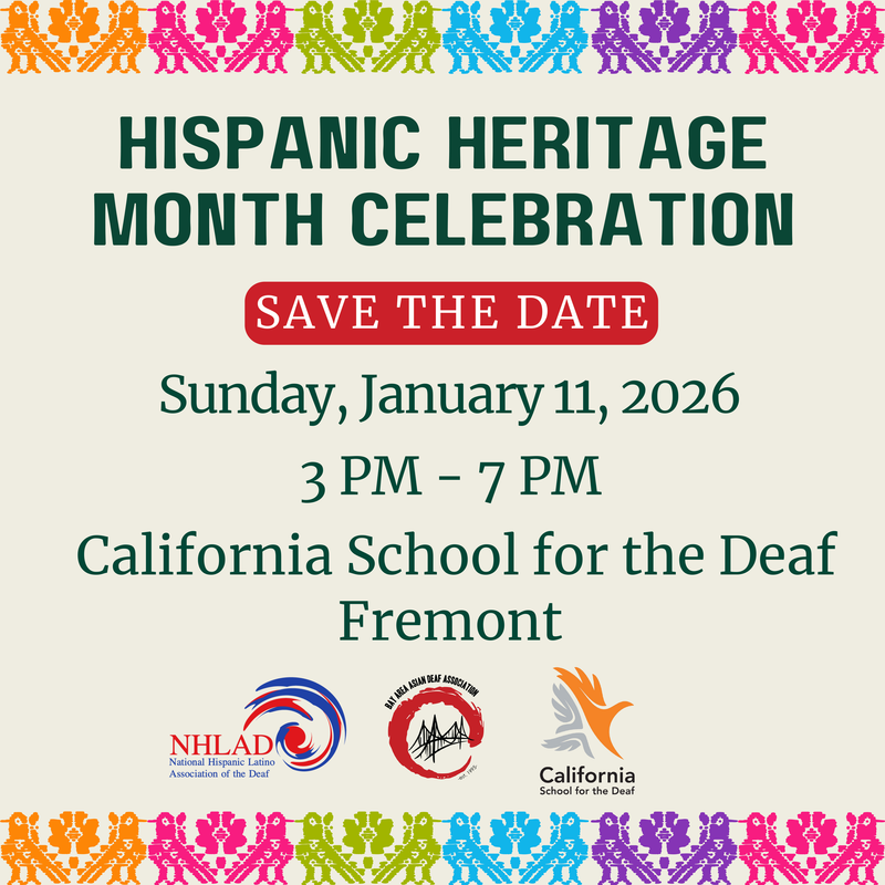 Hispanic Heritage Month Celebration - Save the Date 1/11/26