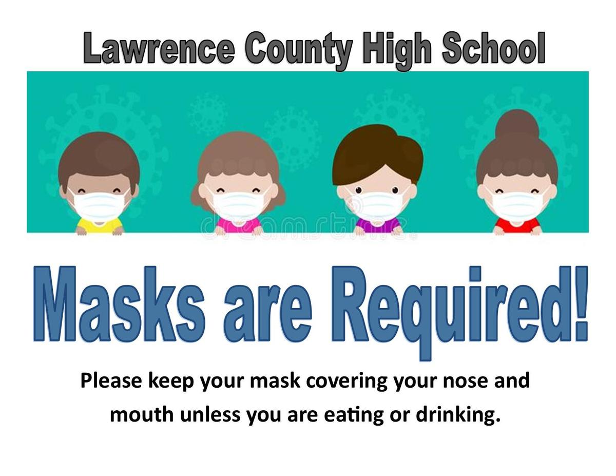 Mask Are Still Required At Lchs And At All Lchs Events