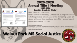 Annual Title 1 Meeting