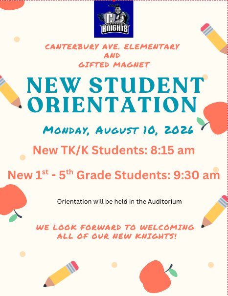 New Student Orientation