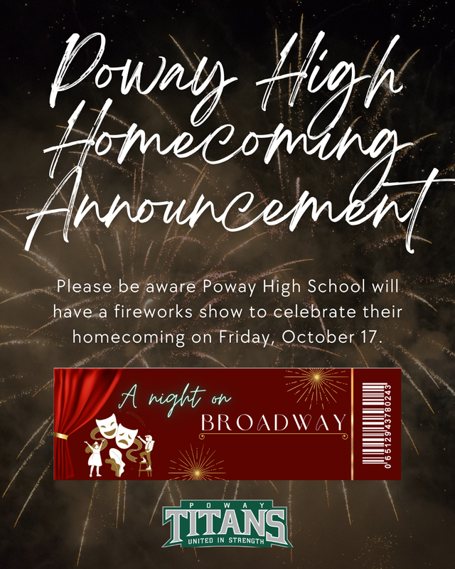 poway high homecoming announcement
