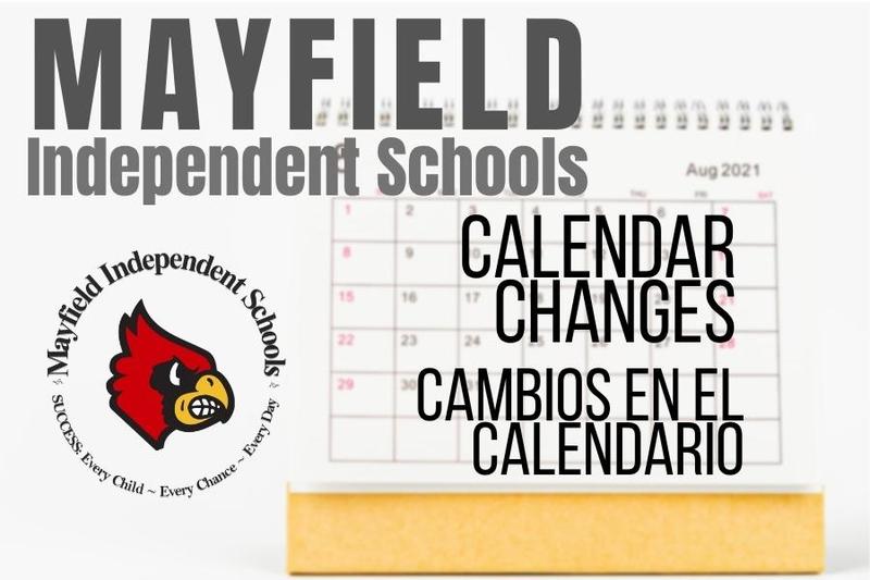 Calendar Changes