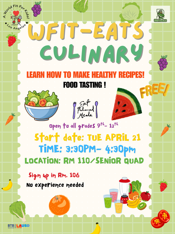 Culinary class 4/21