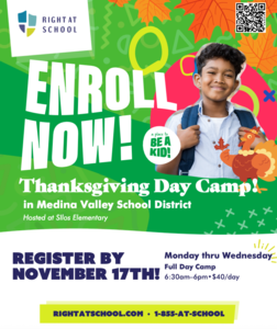 Thanksgiving Day Camp