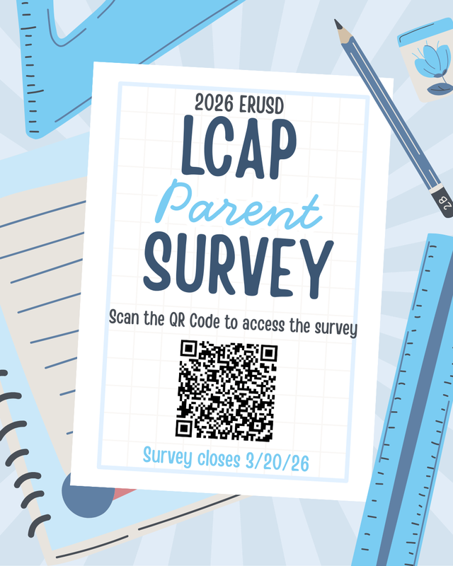 LCAP Parent Survey QR Code & Deadline