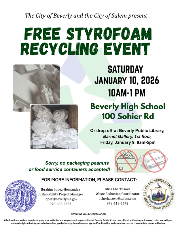 Styrofoam Recycle Flyer