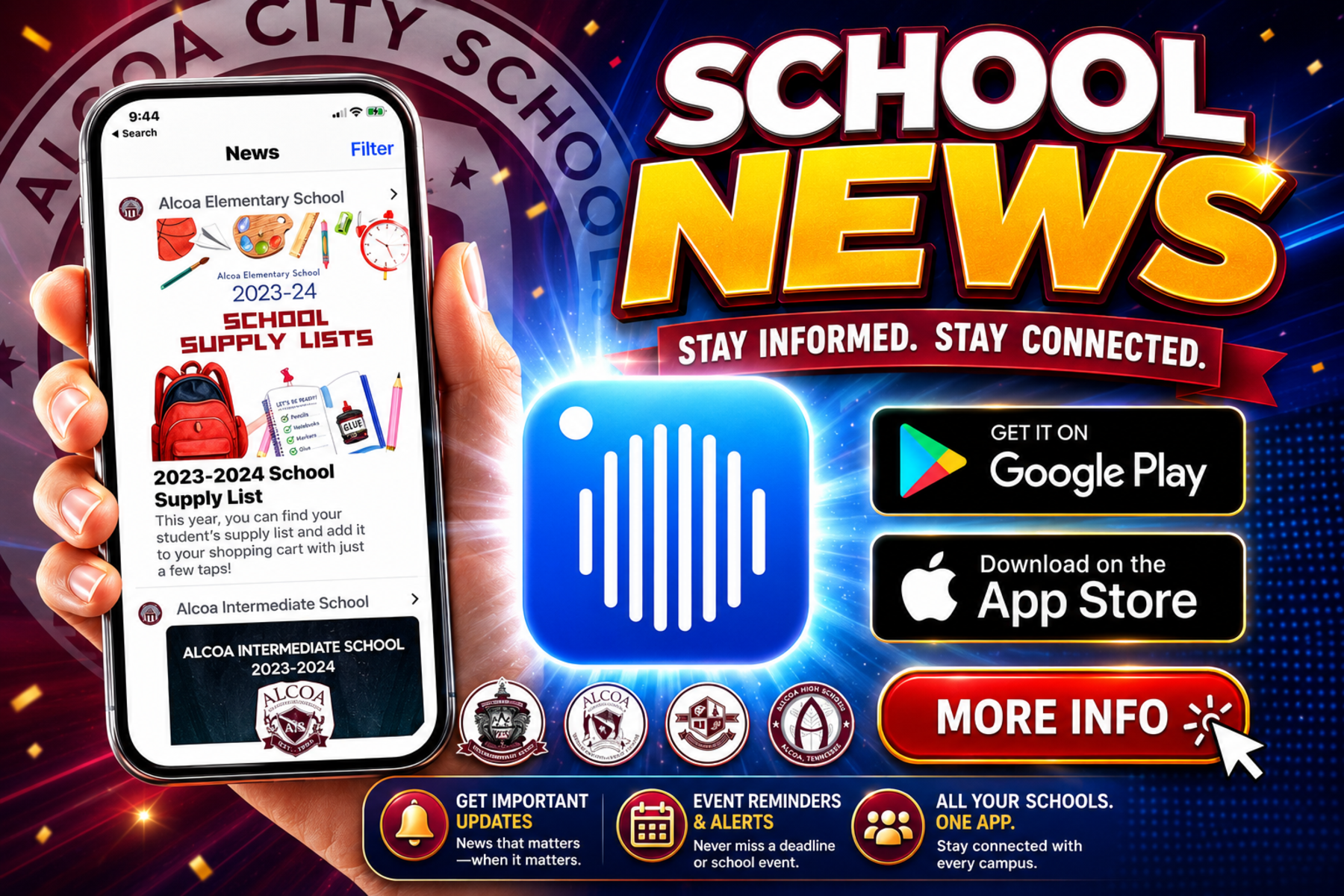 Edlio School News App