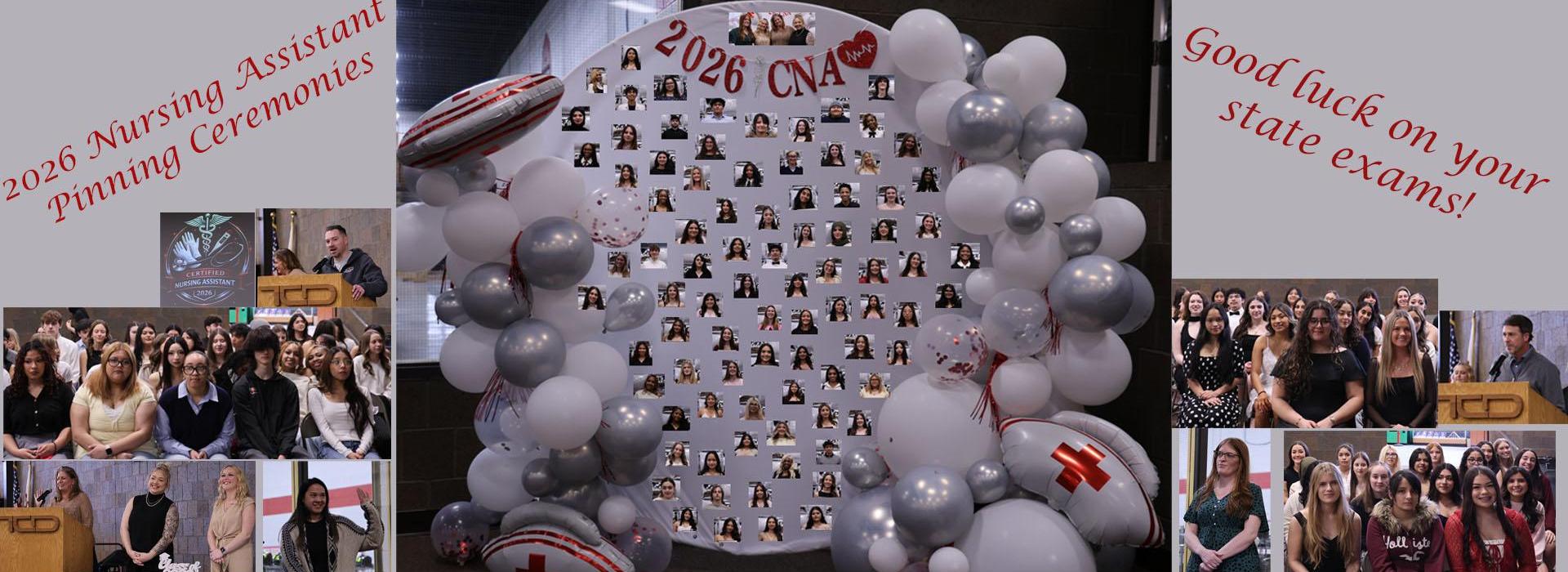 Students in an assembly.