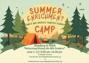 Summer Enrichment Camps for ELA and Math - June 1-12