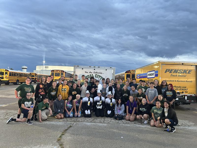 Marching Coalers take second in their division at NIU competition
