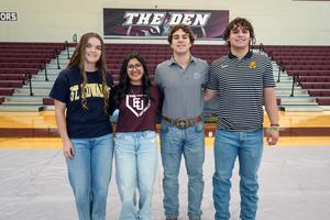 Davenport High School athletes Signing Day Feb. 4, 2026