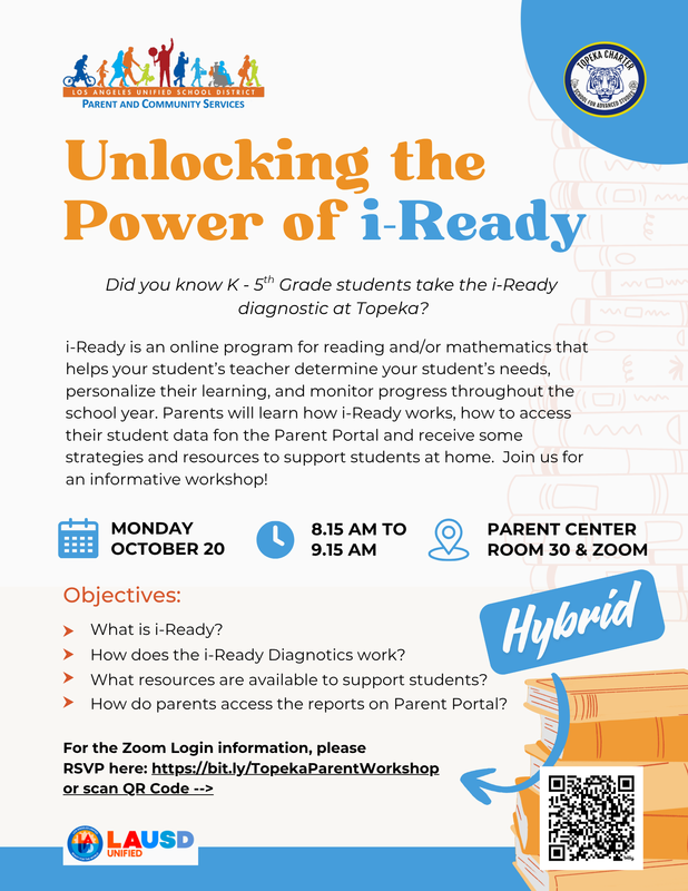 i-Ready Workshop Flyer