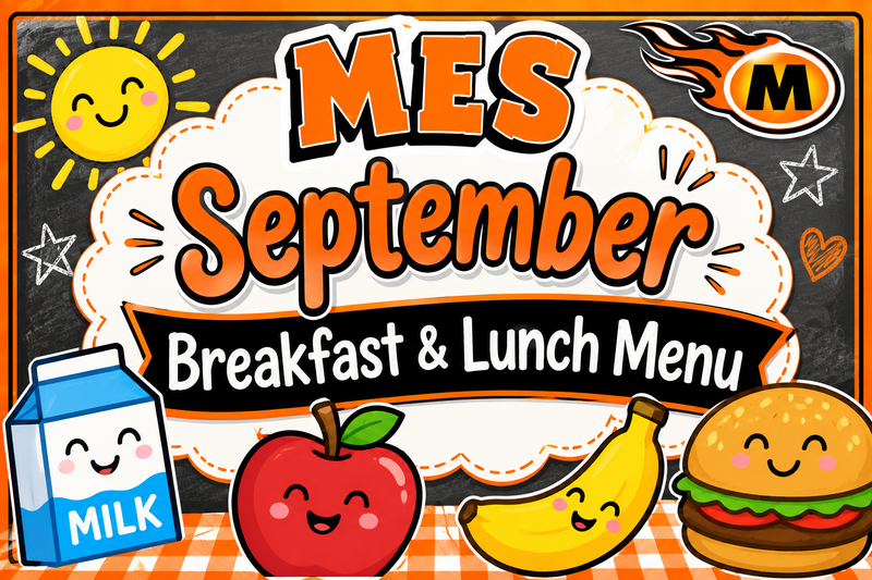 MES September Breakfast and Lunch Menu Featured Photo
