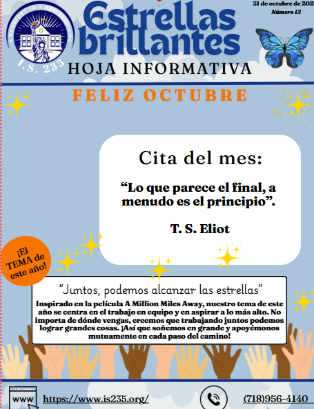 Boletin Informativo para Octubre Featured Photo