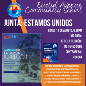 Estamos Unidos!