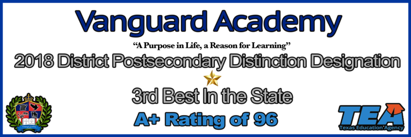 Vanguard Academy ranks top in the Region and top 1% in the STATE! Featured Photo