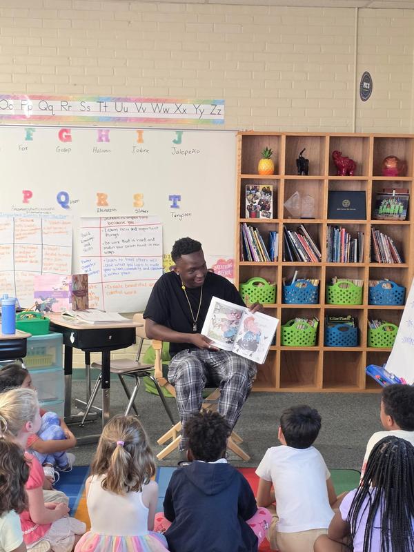 Reading a story